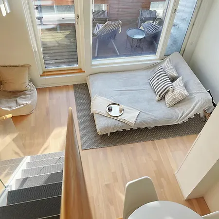 Heart Of Helsinki, New Loft,walk Everywhere, Balcony, 1 Beds And 1 Sofa Bed, Tram To Railway 100m, Walk Railway 20 Mins *